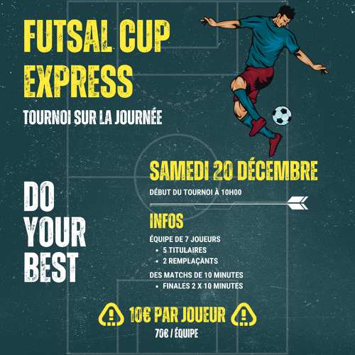 AF PARK | Tournoi Futsal Cup Express